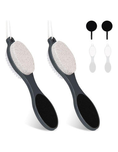 Removedor de Callos 4 en 1 Yclin - Lima de Pies Gris