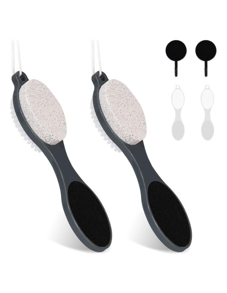 Removedor de Callos 4 en 1 Yclin - Lima de Pies Gris