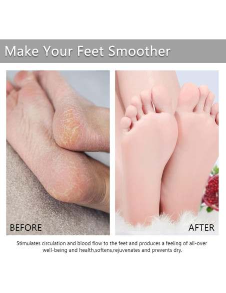 Alfombrilla Exfoliante para Pies AXLOFO XL Antideslizante Morado