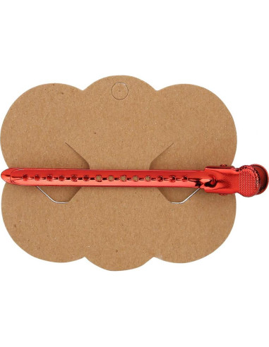 100 Tarjetas de Exhibición de Cartón Kraft Natudeco 7x8.8cm