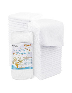 Juego de 50 Toallas de Microfibra Orighty 30x30 cm Suaves