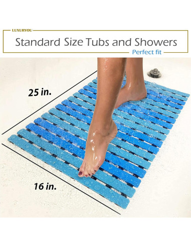 Alfombra Antideslizante LuxurYou 63.5x40.6 cm Doble Capa