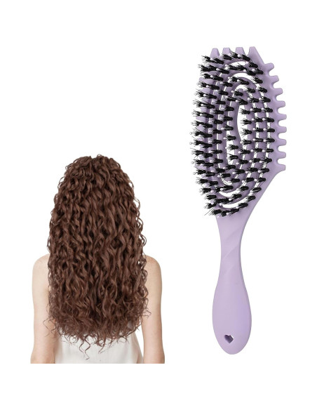 Cepillo Definidor Rizado Marrhorvk Ventilado 28.8cm Púrpura Cepillo Definidor Rizado Marrhorvk Ventilado 28.8cm Púrpura