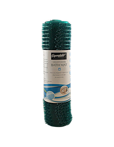 Alfombrilla de Baño Antideslizante Dependable 70 x 38 cm Verde Teal