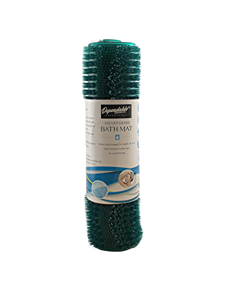 Alfombrilla de Baño Antideslizante Dependable 70 x 38 cm Verde Teal