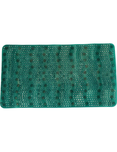 Alfombrilla de Baño Antideslizante Dependable 70 x 38 cm Verde Teal