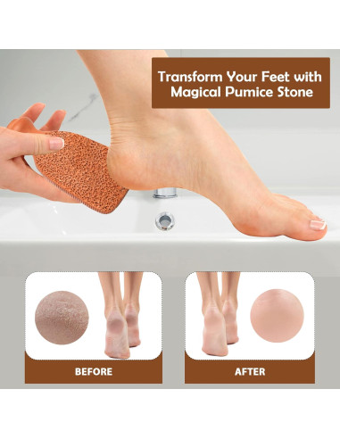 Piedra Pómez Exfoliante LOVE PUMICE para Pies y Manos