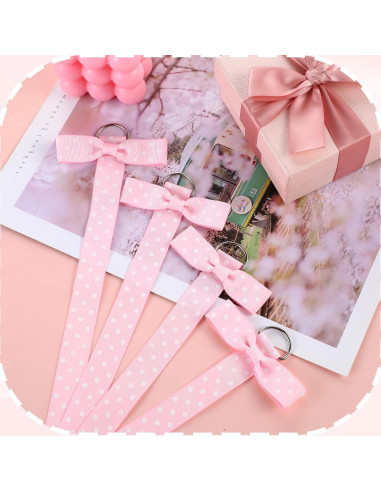 Organizador de Lazos Rosa Yuomeaz - 5 Piezas 101 cm