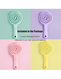 Juego de 4 Peines GMDQ para Mujeres y Bebés - Ultra Suaves 2