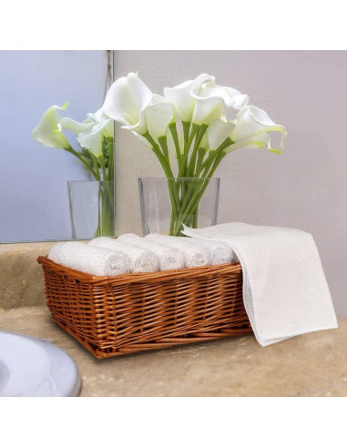 Juego de 50 Toallas de Microfibra Orighty 30x30 cm Suaves