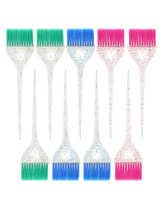 Juego de 9 Pinceles de Color para Teñir Cabello Classicseali