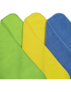 Toalla de limpieza microfibra POLYTE Premium 40.6x40.6 cm 36 unidades 2