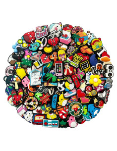 Lote de 30 Encantos de Zapatos PVC Unisex - Decoración Divertida