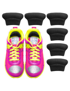 Agarraderas para Talones Niños Hpmjz 6 Pcs Autoadhesivas Negro