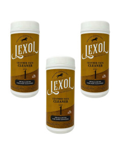 Toallitas Limpiadoras de Cuero Lexol - 75 Toallitas Pre-Mojadas
