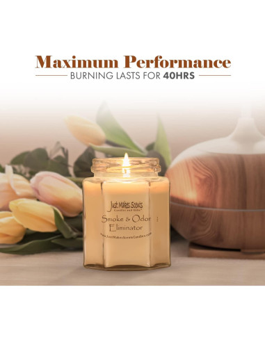 Vela Aromática Eliminadora de Olores Just Makes Scents 226g