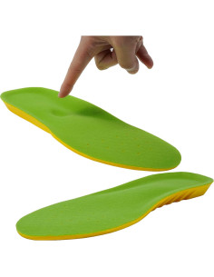 Plantillas Ortopédicas Happystep PU Memoria Hombre 13-15 Verde 2