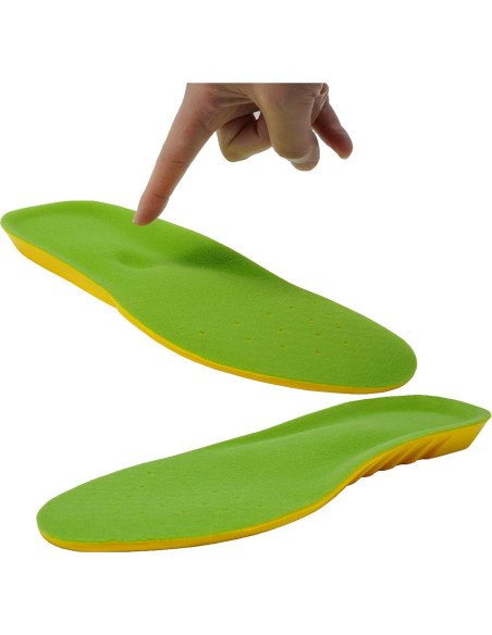 Plantillas Ortopédicas Happystep PU Memoria Hombre 13-15 Verde Plantillas Ortopédicas Happystep PU Memoria Hombre 13-15 Verde