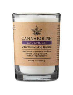 Vela Eliminadora de Olores Cannabolish Lavanda 198 g Natural