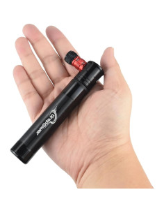 Mini bomba de bicicleta Ctrepower 90 PSI aluminio portátil 2