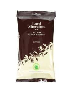 Toallitas de Limpieza y Brillo de Cuero Lord Sheraton - 48 Unidades 2