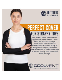 Mangas de Enfriamiento UV para Mujeres Sun Shawl - Protección Solar UPF 50+ 2