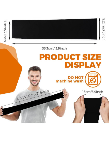 Mangas para Brazos AURUZA UV UPF 50 - 5 Pares Negros