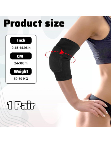 Almohadillas de Compresión para Codos XLIUAX - Soporte Deportivo