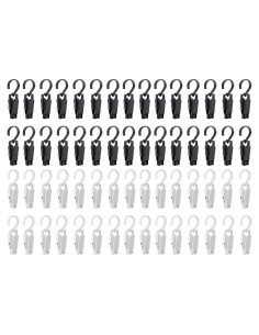 Ganchos de Ropa Giratorios Frcctre 60 Piezas 10.9 cm