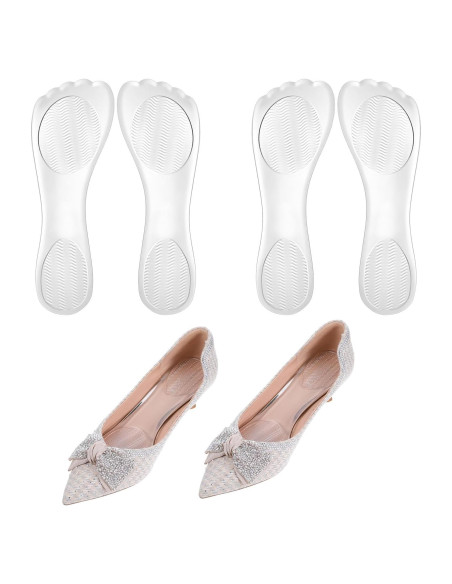 2 Pares de Plantillas de Gel YBEATY para Tacones Altos