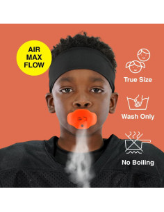 Protector Bucal para Niños SLEEFS Naranja - Sin Hervir, Ajuste Cómodo 2