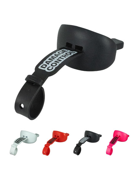 Funda para Boca Damage Control Negro para Fútbol con Correa