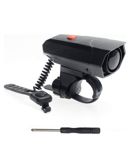 Timbre Eléctrico Coolrunner para Bicicleta - 6 Modos, 100-120 dB