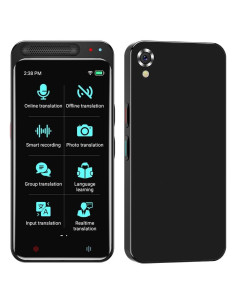 Traductor de Idiomas LTDNB Z9, 138 Idiomas, Pantalla 4.1"