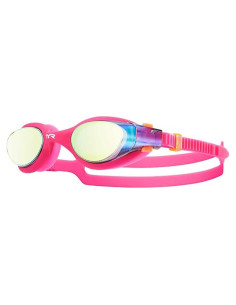 Gafas de Natación TYR Junior Vesi - Talla Única - Oro/Rosa
