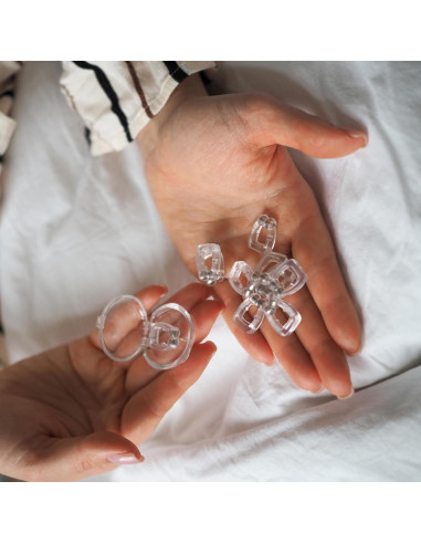 Paquete de 6 Clips Nasales Magnéticos Mobi Lock - Silicona Reutilizable