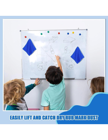 Paños de Limpieza Magnéticos Nuenen 48 Piezas Microfibra 25x25cm