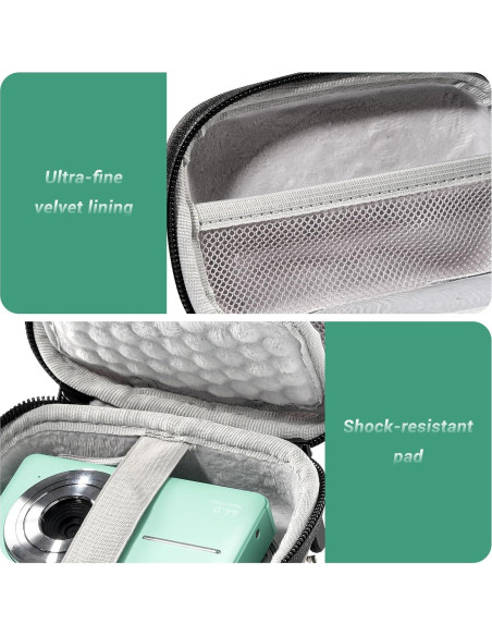 Funda Dura Compacta ProCase para Cámara Digital Kodak - Negro