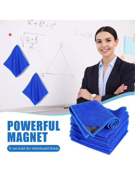 Paños de Limpieza Magnéticos Nuenen 48 Piezas Microfibra 25x25cm