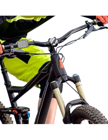 10 Reflectores Frontales de Bicicleta Nicerity - Seguridad Nocturna