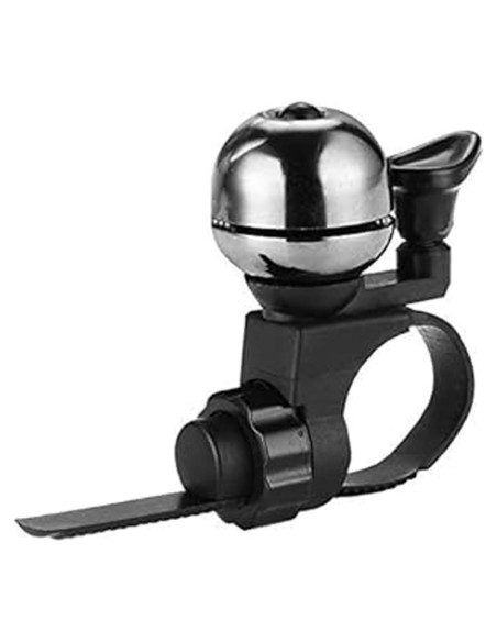 Campana de Bicicleta Accmor Ajustable Gris Titanio 16-38mm