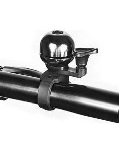 Campana de Bicicleta Accmor Ajustable Gris Titanio 16-38mm 2