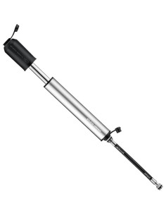 Bomba de Mano LEZYNE HV 90psi para Bicicleta - Aluminio Gris 2