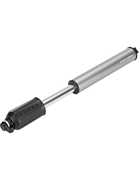 Bomba de Mano LEZYNE HV 90psi para Bicicleta - Aluminio Gris