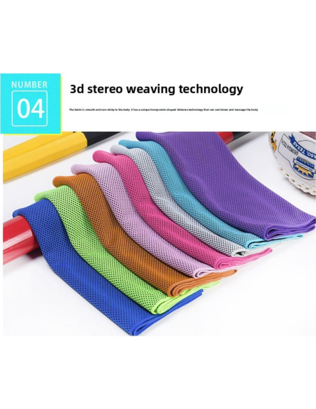 Toalla Deportiva Yanghyu de Secado Rápido 30.5x99.1 cm Verde