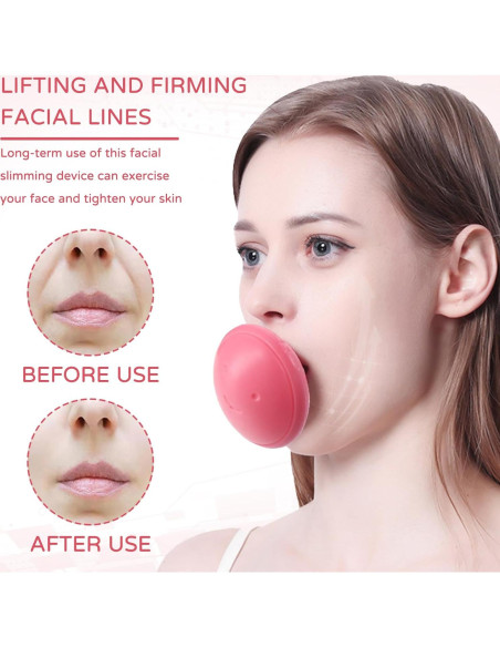 Ejercitador Facial Hinbkenla para Doble Mentón y Mandíbula