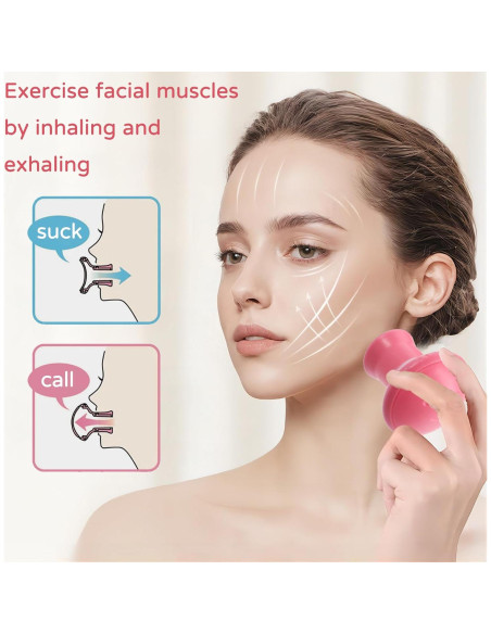 Ejercitador Facial Hinbkenla para Doble Mentón y Mandíbula