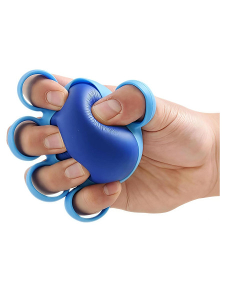 Pelota de Fortalecimiento de Mano Komost 50g Azul Ergonómica