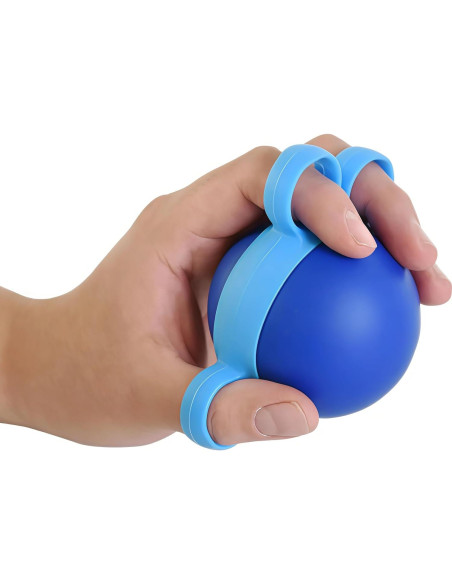 Pelota de Fortalecimiento de Mano Komost 50g Azul Ergonómica