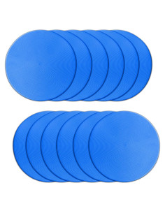 Marcadores de Agilidad PIKZH 12 Pcs 22.86 cm Antideslizantes